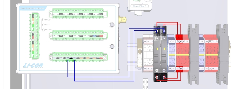 CNF4 heater and ventilator wiring