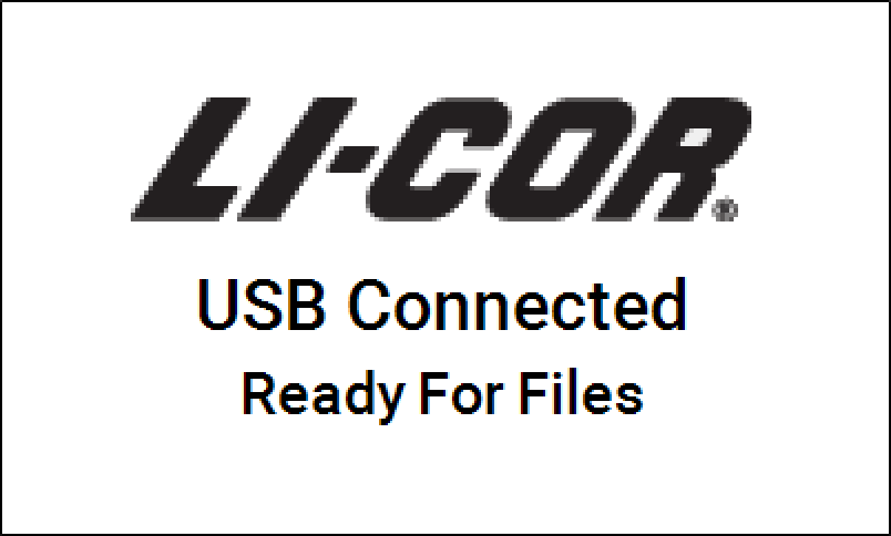 Waiting for files screen.